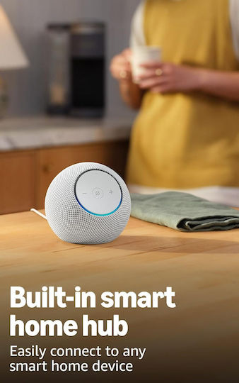 Amazon Echo Dot Max (2025) Smart Hub Wi-Fi / Bluetooth Συμβατό με Alexa