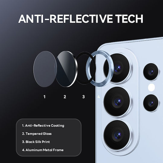 Northjo Camera Protection Tempered Glass Blue for Samsung Galaxy S26 Ultra 5g