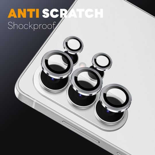 Northjo Camera Protection Tempered Glass Silver for Samsung Galaxy S26 Ultra 5g