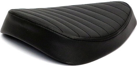 C-racer Едноместно Мотоциклетно Седло Classic Bobber Universal Черно Solo Seat Medium Black