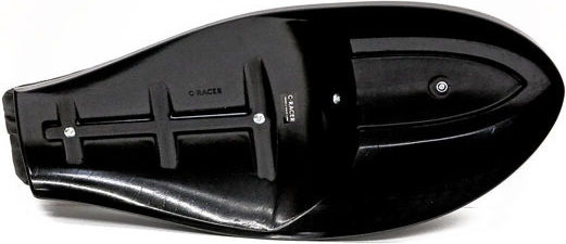 C-racer Σέλα Μοτοσυκλέτα Universal Μαύρη Neo Classic Caf Racer Seat Black
