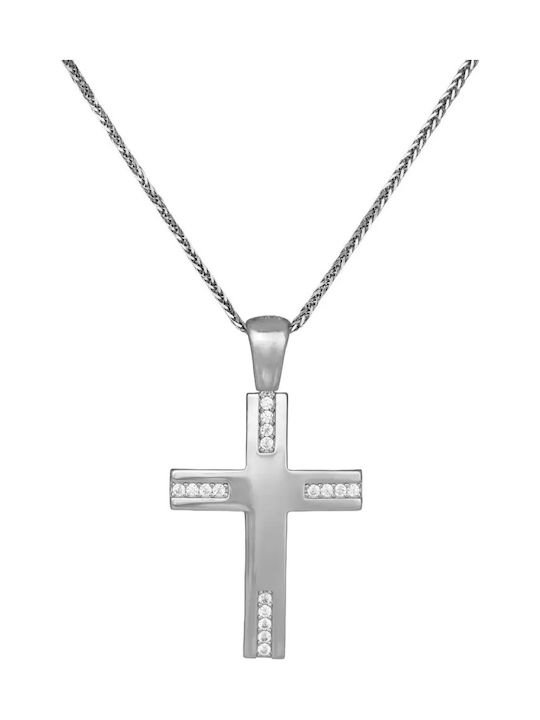 White Gold Cross 14K White Gold Cross 14K