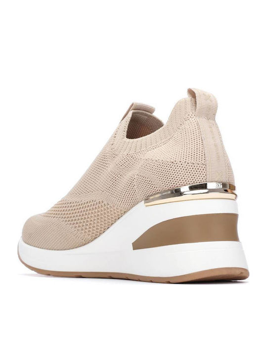Vegan Damen Sneakers Beige