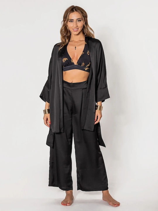 Women's Black Set with Trousers