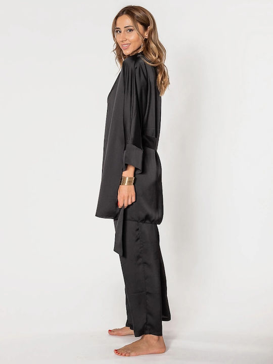 Women's Black Set with Trousers