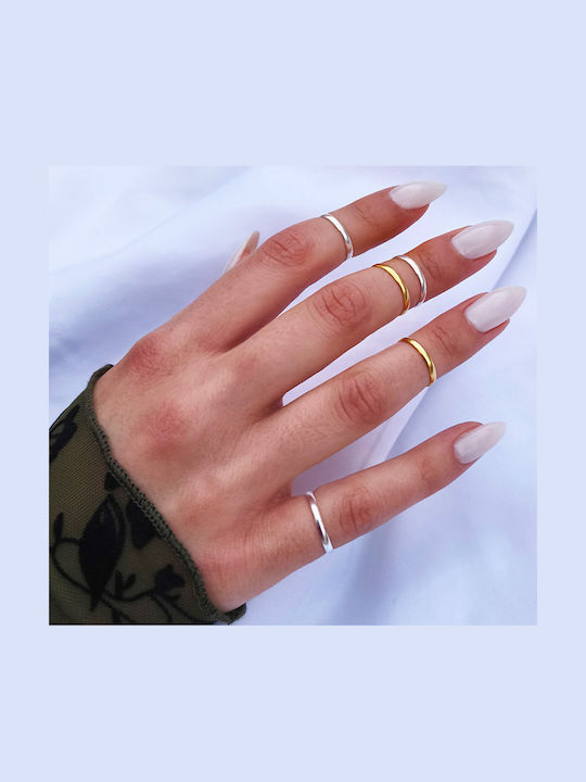 Theodora's Jewellery Γυναικείο Σεβαλιέ Δαχτυλίδι Ποδιού από Ασήμι