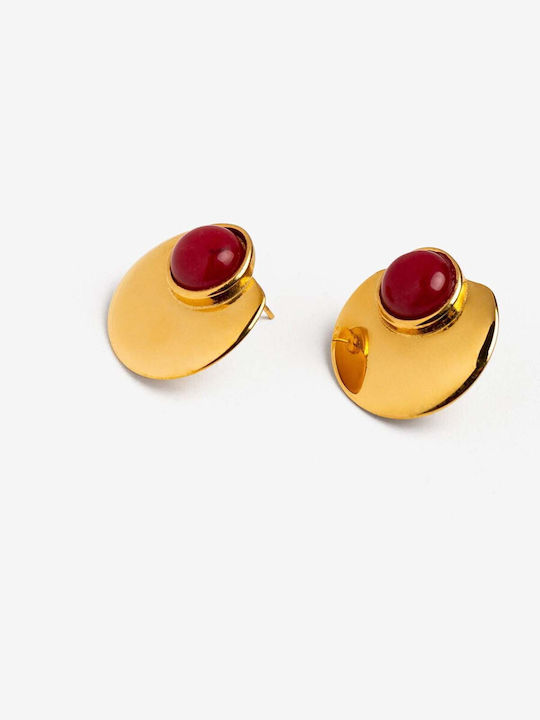 Tiffosi Earrings Made Of Gold Plated Steel