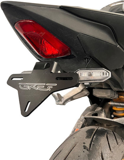 Αναδιπλούμενη Βάση Πινακίδας Honda Hornet Cb1000 / Sp 2025-2026 (με Κουμπί)
