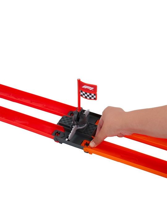 Великденска Свещ с Играчка Racing Formula 1 Grid Start Track Set & 2 Метални F1 Коли, 1:64 за 3+ Години Hot Wheels