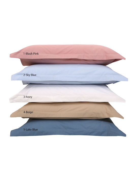 Anna Riska Sheet Sets Queen with Elastic 160x200+30cm. Prestige 5 Lake Blue 4pcs