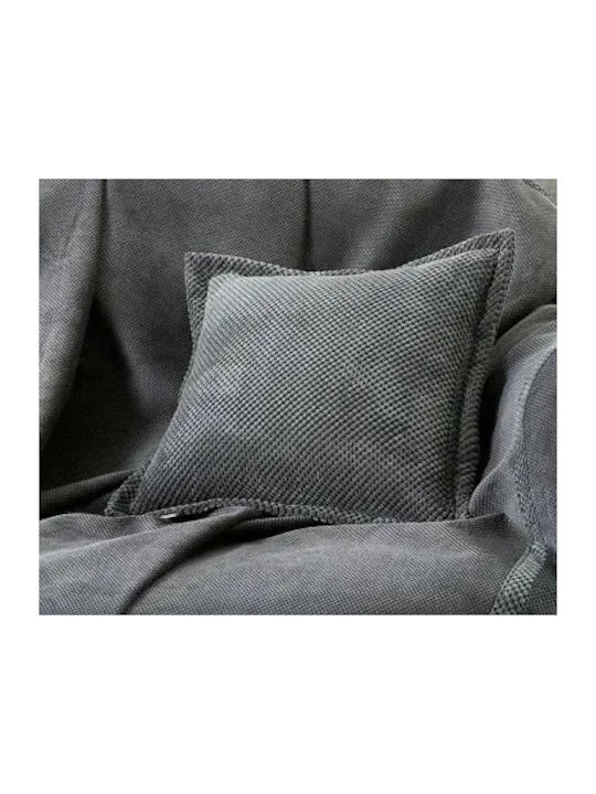 Guy Laroche Rubicon Four-Seater Sofa Throw 170x350cm Anthracite