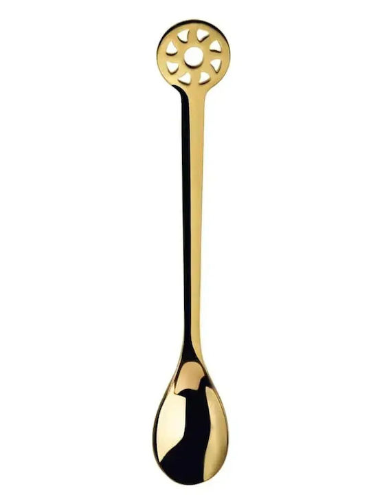 Casa Bugatti Set Löffel Kaffee/Tee Inox Gold 6 Stück