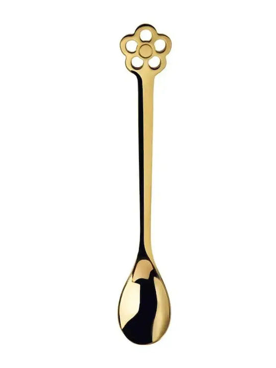 Casa Bugatti Set Löffel Kaffee/Tee Inox Gold 6 Stück