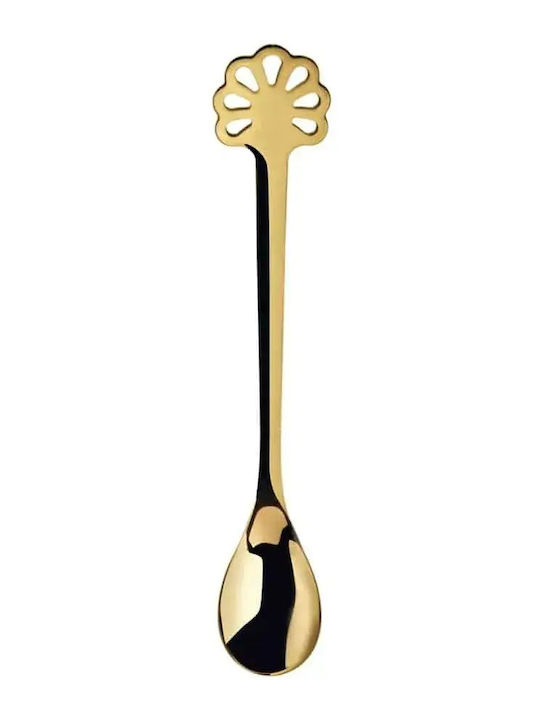 Casa Bugatti Set Löffel Kaffee/Tee Inox Gold 6 Stück