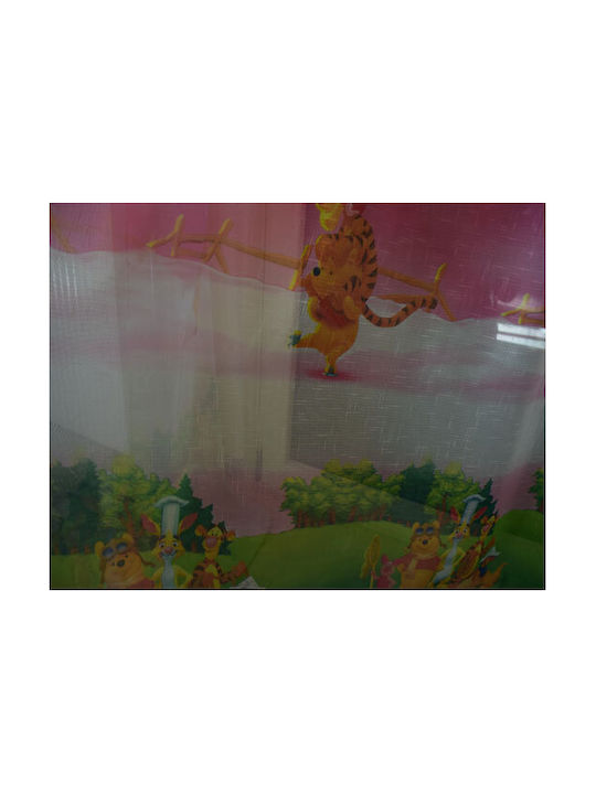VS Home Perdea Cu Coafură Roz 300x280 Cm