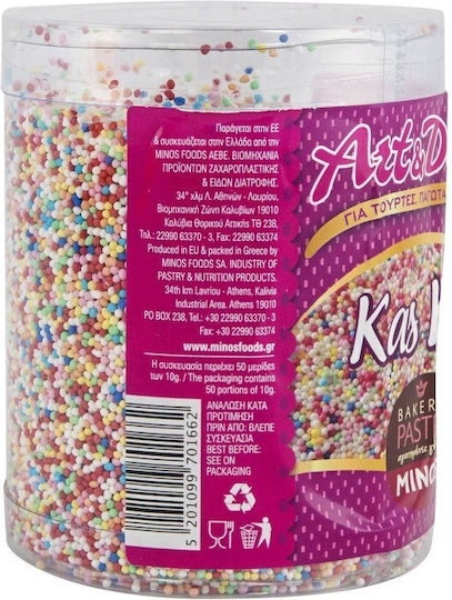 Minos Foods Dekorative Knusperkugeln Bunte 500gr