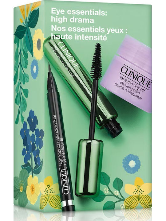Clinique Eye Essentials: High Drama Σετ Μακιγιάζ για τα Μάτια 3τμχ