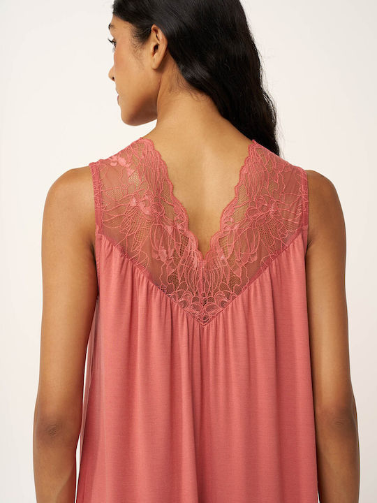 Vamp Summer Women's Nightgown Pink Cedar