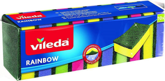 Vileda Set Kitchen Sponges 10 Pieces