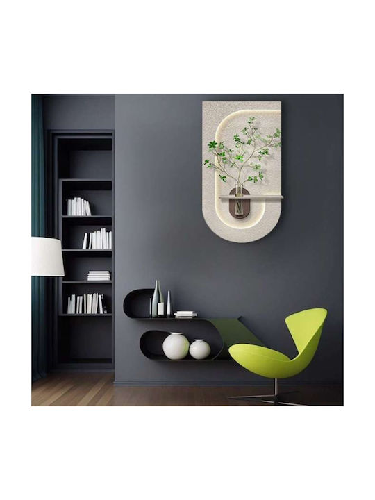 Atman Painting Wooden with LED Lighting 80x40cm