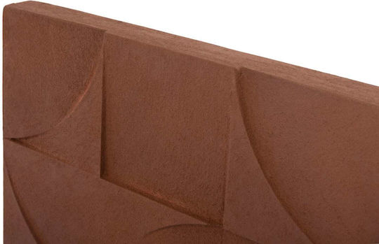Square Painting Fb94524 MDF Brown Color 80x5 Thickness X80cm