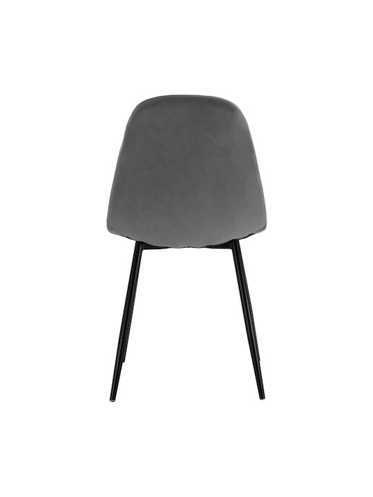 Leonardo Stühle Speisesaal Grey 4Stück 45x53x85cm