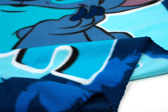 Disney Pătură Fleece Stitch Albastru 100x140cm