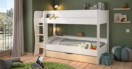 Roomy Cușeta Single για Στρώμα 90x200cm