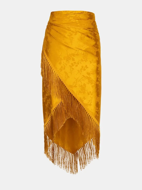 Rock Club Women's Beachwear Skirt Mustard
