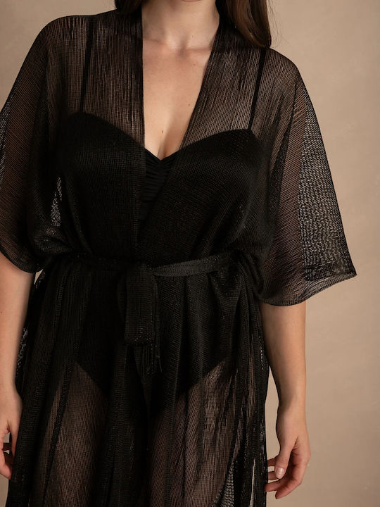 Rock Club Women's Beachwear Dress Black