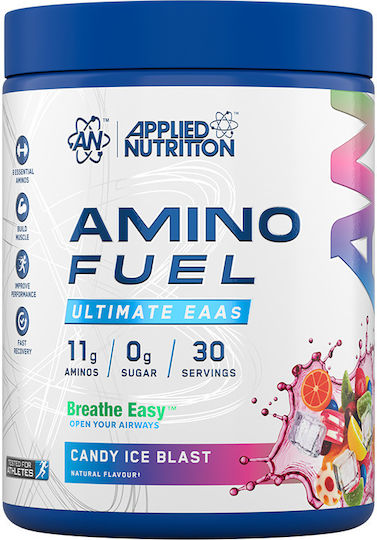 Applied Nutrition Amino Fuel Eaa 390g Fruit Burst & Applied Nutrition Lifestyle Water Bottle 1000ml Custom Bundle