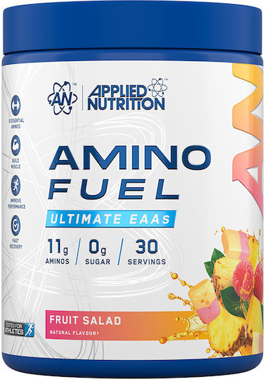 Applied Nutrition Amino Fuel Eaa 390g Fruit Burst & Applied Nutrition Lifestyle Water Bottle 1000ml Custom Bundle