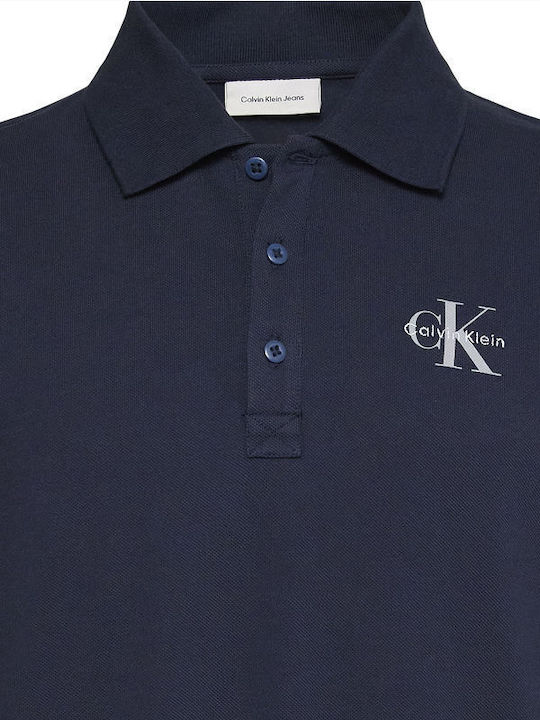 Polo Short Sleeve Blouse Dark Sapphire