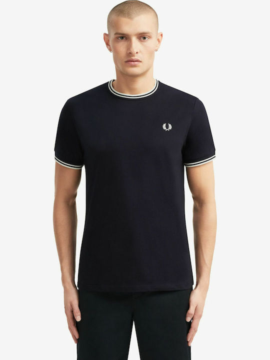 T-shirt Navy Μπλε