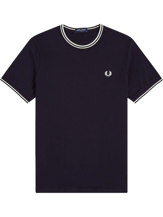 T-shirt Navy Μπλε