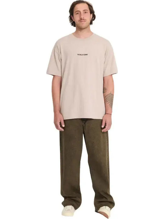 Stone T-shirt Μπεζ