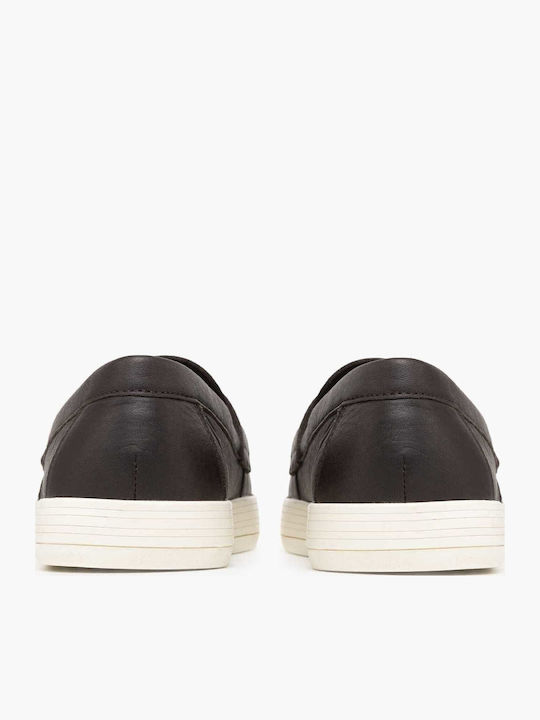 Δερμάτινα Ανδρικά Loafers σε Καφέ Χρώμα