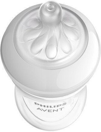 Philips Natural Natural Tetine din Silicon cu Flux Mediu pentru 3+ Luni 6 Bucăți