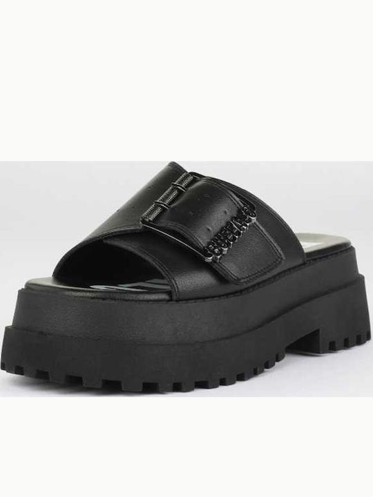 Buffalo Slide Women's Sandals Black