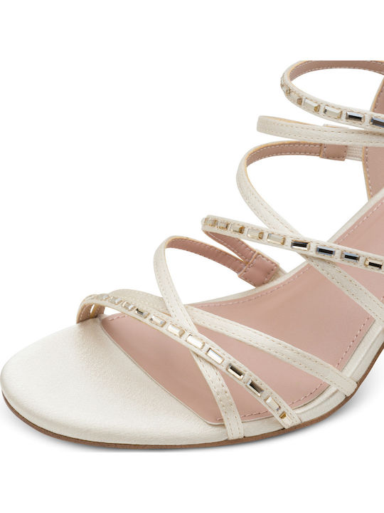 Damen Sandalen Beige