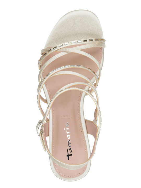 Damen Sandalen Beige