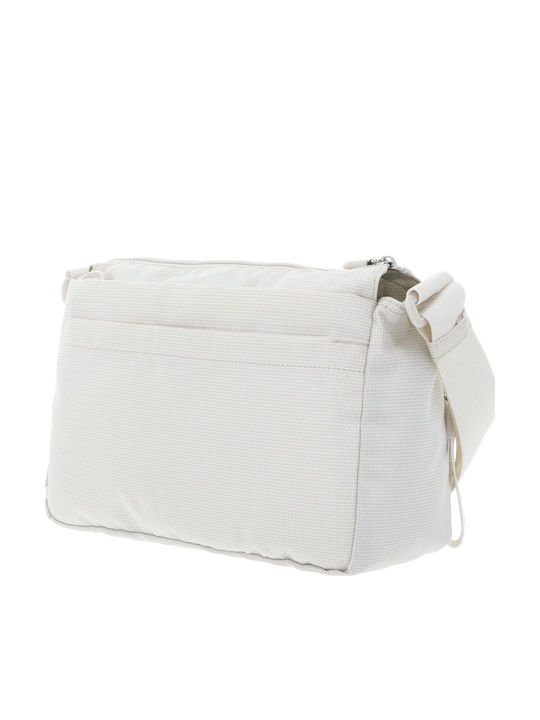 Fabric Women's Shoulder Bag White