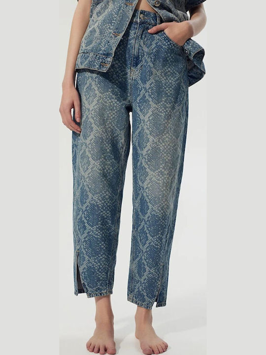 Tania High Rise Women's Jean Pants in Balloon Leg Style
