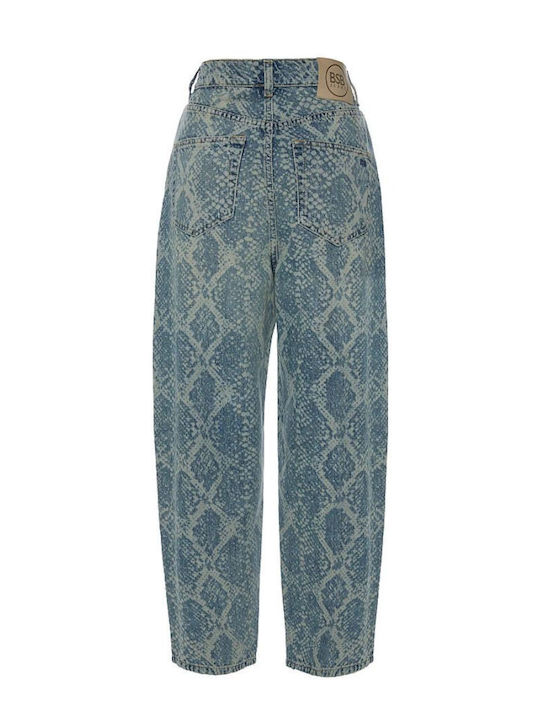 Tania High Rise Women's Jean Pants in Balloon Leg Style