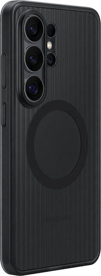 Samsung Rugged Magnet Заден Калъф Пластмаса Черен (Galaxy S26 Ultra)