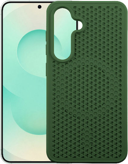 Idol 1991 Air Заден Калъф Силикон Зелен (Galaxy S25)