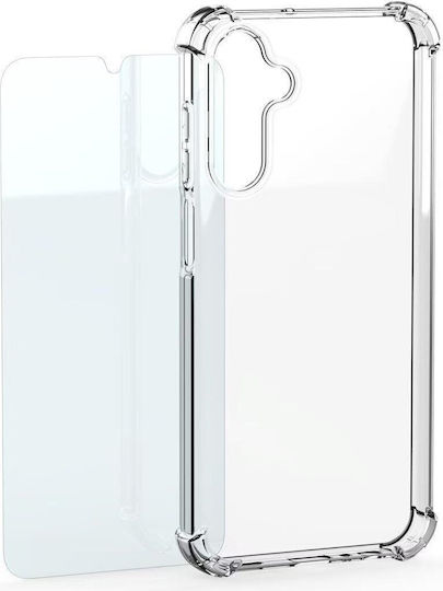 Samsung Mobeen Back Cover Silicone Set with Tempered Glass Transparent Galaxy S26+