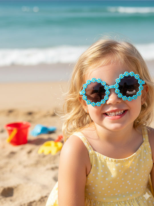 Kids Sunglasses Light Blue PEAC9756