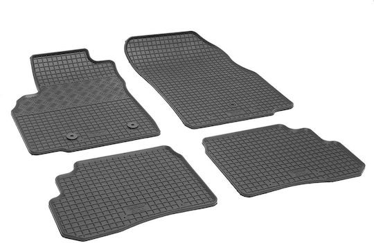 Rigum Set of Front and Rear Mats 4pcs for Opel Karl 2015+ Black