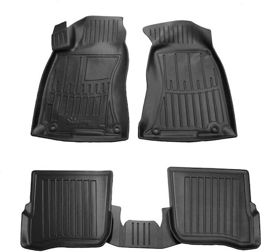 Race Action Car Mats VW Passat B5 1996-2005 5-Door Rubber Raised Sides Fastenings Passenger Cars 5 Pieces 5024035/st